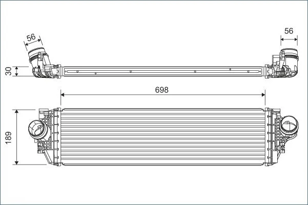 Intercooler VALEO 822929