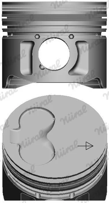 Piston NÜRAL 87-990107-40