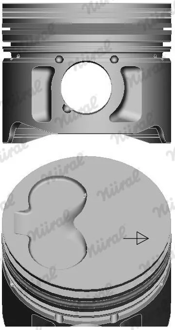 Piston NURAL 87-990111-40