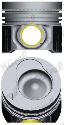 Pistão NÜRAL 87-421000-30