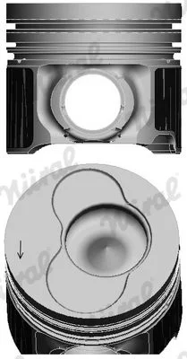 Pistão NÜRAL 87-421007-20