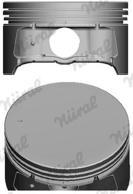 Pistão NÜRAL 87-423407-00