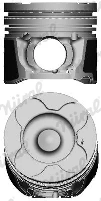 Pistão NÜRAL 87-424008-00