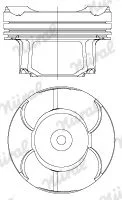 Piston NÜRAL 87-434600-00