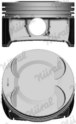 Piston NÜRAL 87-435307-00