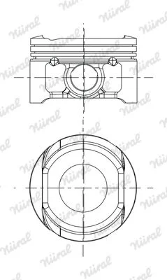 Piston NÜRAL 87-437707-00
