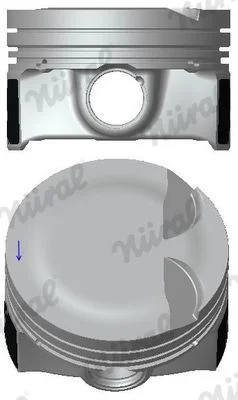 Pistão NÜRAL 87-442300-10