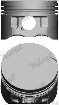 Pistão NÜRAL 87-502907-00