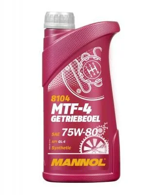 Transmission Oil MTF-4 Gear Oil 75W-80 GL-4 SCT - MANNOL MN8104-1