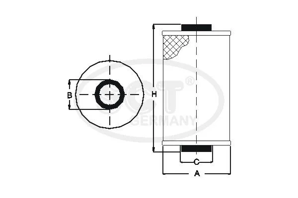 Alyvos filtras SCT - MANNOL SH4793P