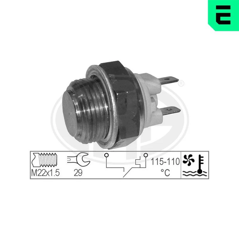 Temperature Switch, radiator fan ERA 330184