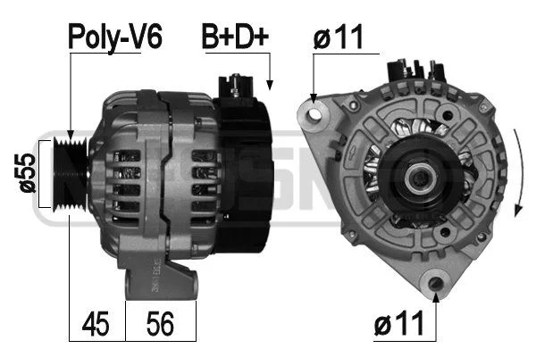 Alternador ERA 209063A