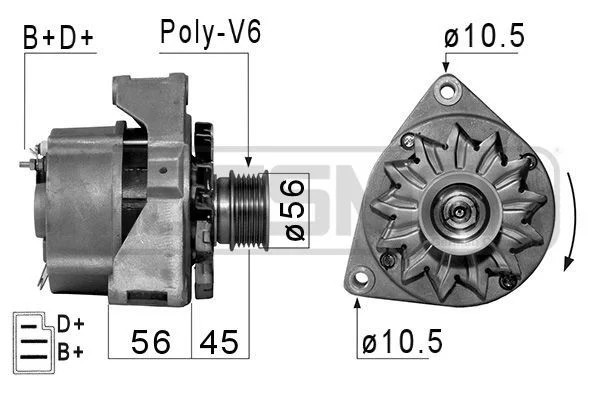 Alternador ERA 210014A