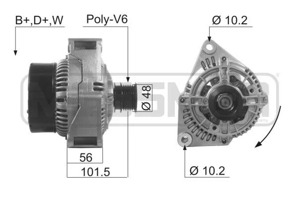 Alternador ERA 210042A