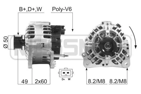 Alternador ERA 210224A