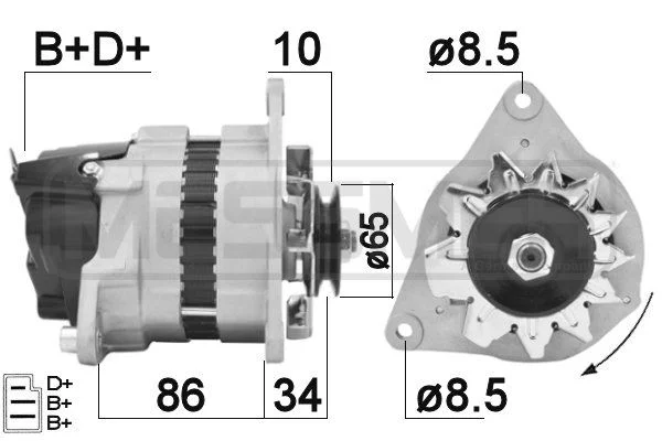 Alternador ERA 210343A