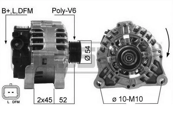Alternador ERA 210347A