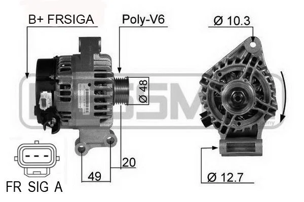 Alternador ERA 210357A