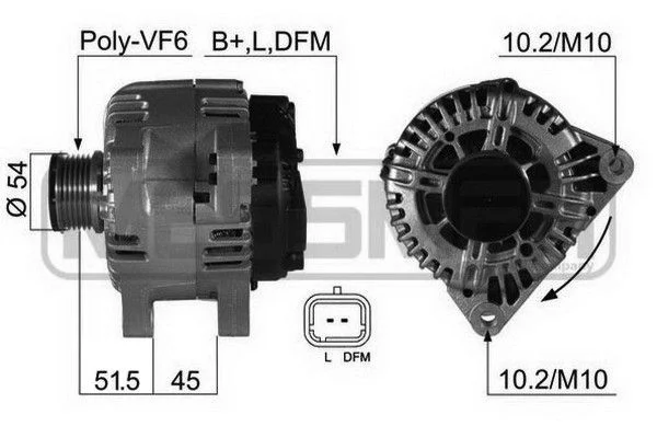 Alternador ERA 210471A