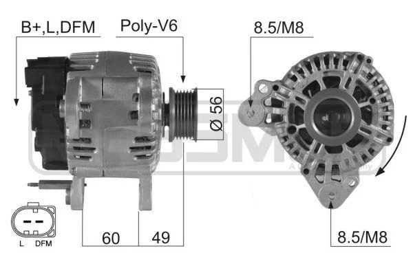 Alternador ERA 210496A