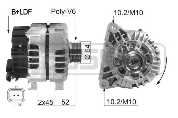 Alternator ERA 210604A
