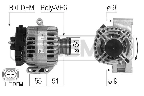 Alternador ERA 210734A