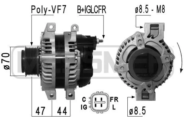 Alternador ERA 210844A