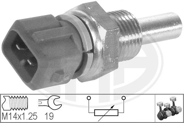 Sensor, coolant temperature ERA 330134