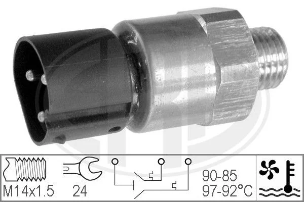 Temperature Switch, radiator fan ERA 330208