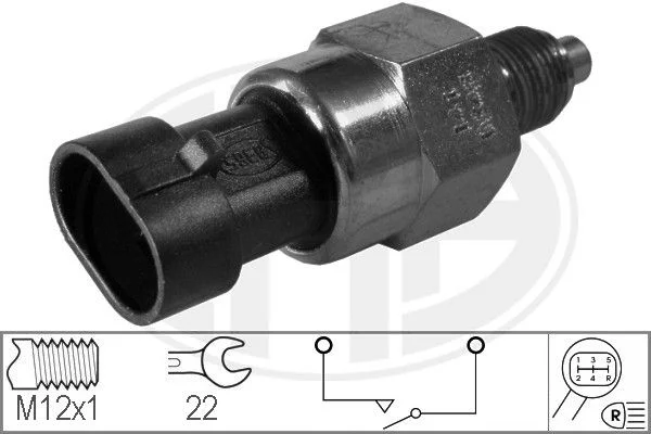 Interruptor, luz de marcha-atrás ERA 330260