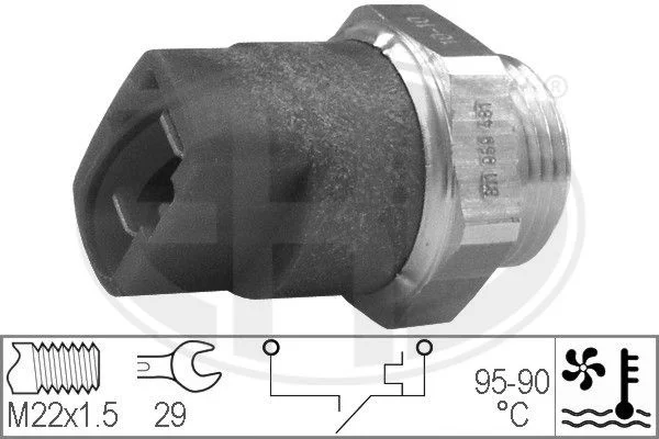 Interruptor de Temperatura, ventoinha do radiador ERA 330297