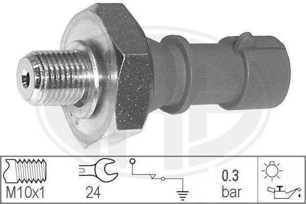 Interruptor de pressão de óleo ERA 330537