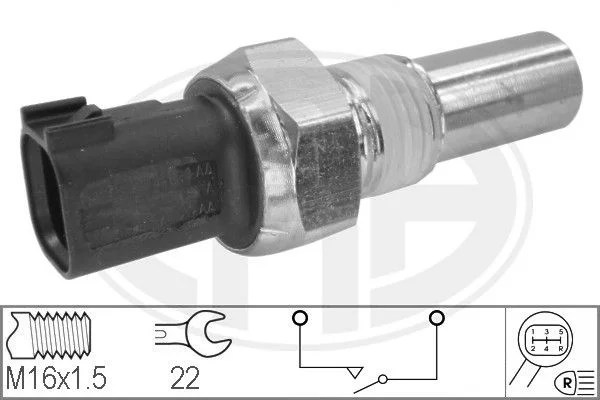 Interruptor, luz de marcha-atrás ERA 330592
