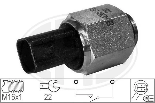 Interruptor, luz de marcha-atrás ERA 330593