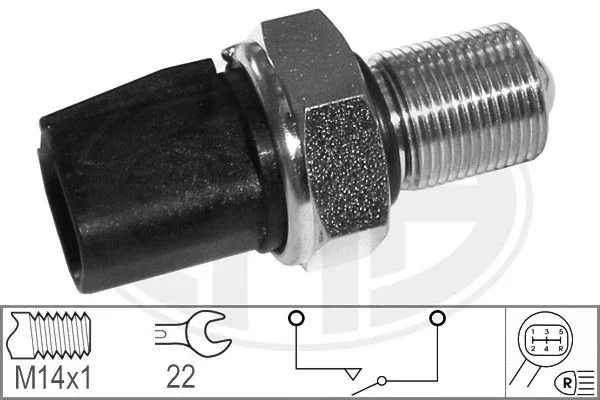 Interruptor, luz de marcha-atrás ERA 330594
