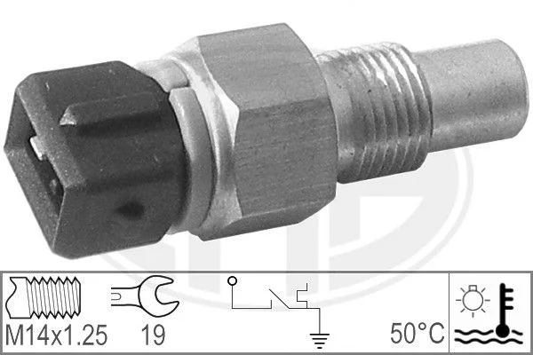 Interruptor de temperatura, lâmpada de aviso de refrigeração ERA 330645