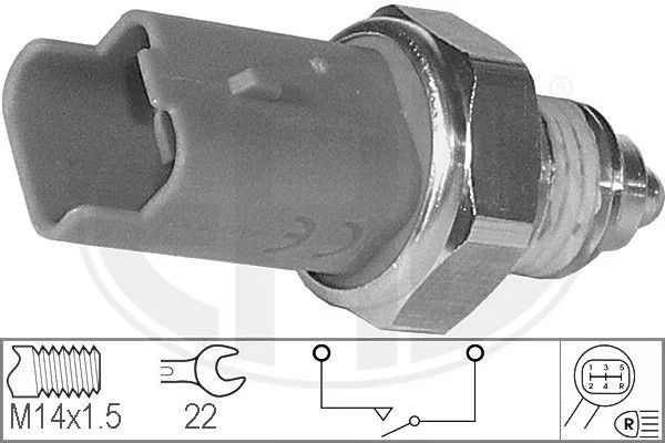 Interruptor, luz de marcha-atrás ERA 330681