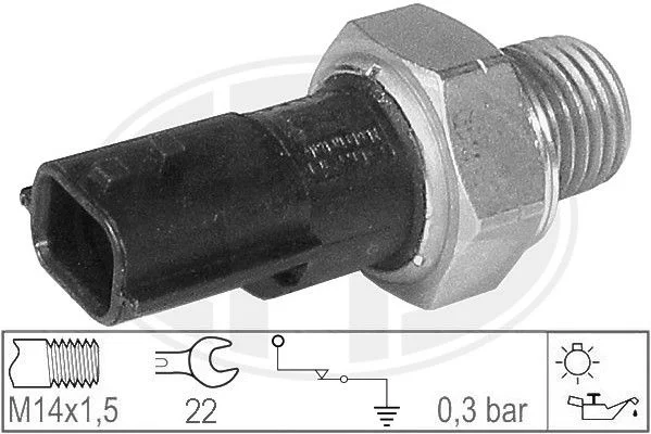 Interruptor de pressão de óleo ERA 330699