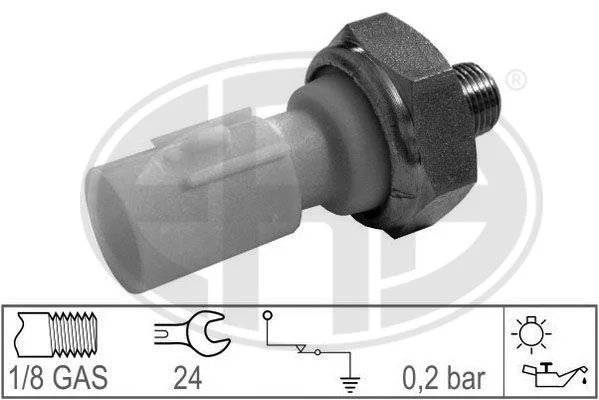 Interruptor de pressão de óleo ERA 330700