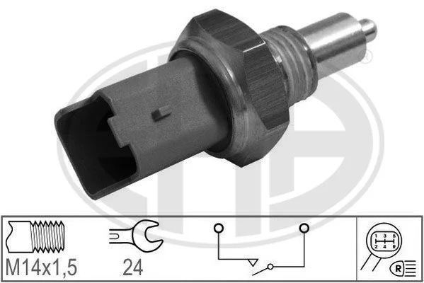 Interruptor, luz de marcha-atrás ERA 330750