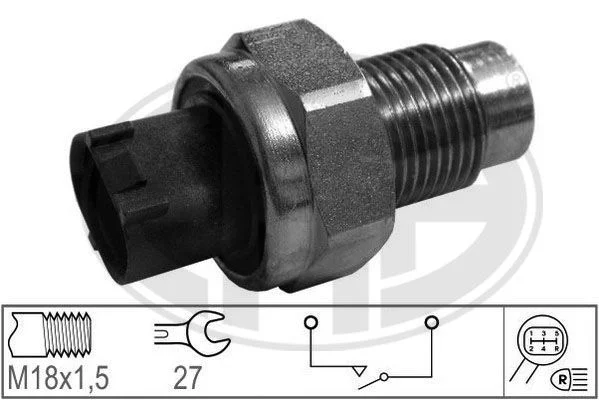 Interruptor, luz de marcha-atrás ERA 330752