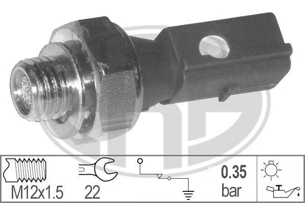 Interruptor de pressão de óleo ERA 330764