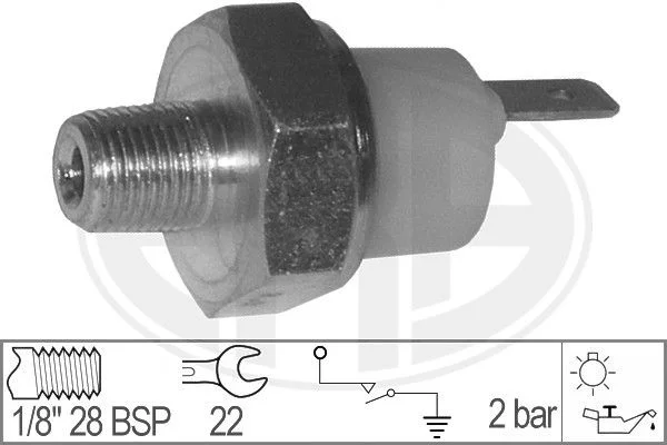 Interruptor de pressão de óleo ERA 330765