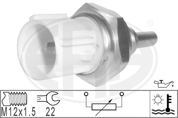Sensor, coolant temperature era 330803