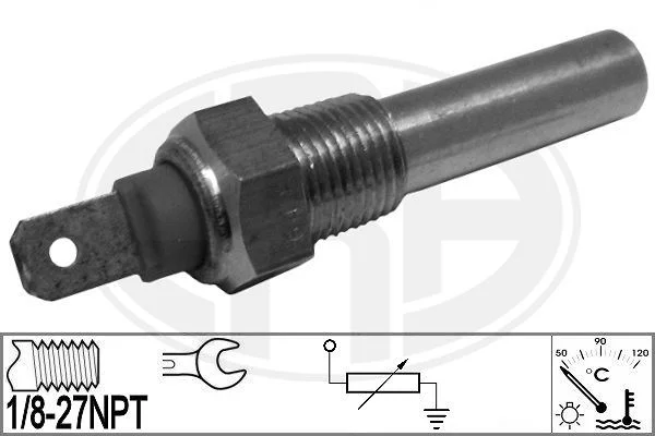 Sensor, temperatura do líquido de refrigeração ERA 330852