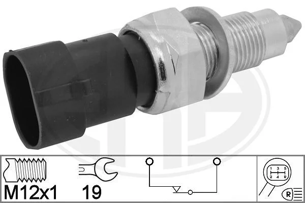 Interruptor, luz de marcha-atrás ERA 330867