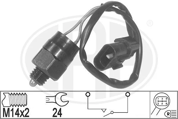 Interruptor, luz de marcha-atrás ERA 330890