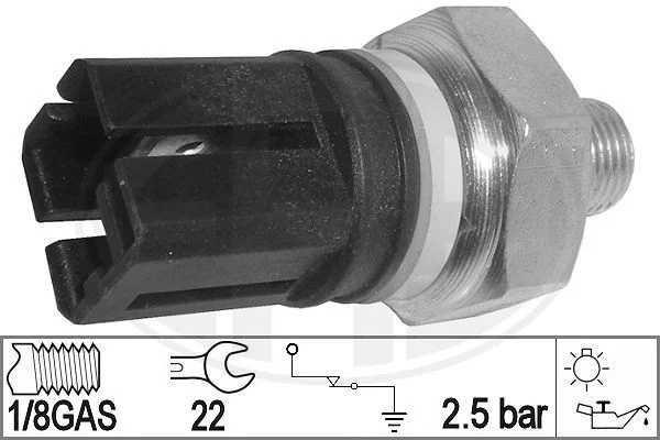 Interruptor de pressão de óleo ERA 330897
