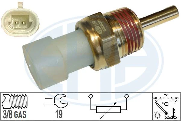 Sensor, coolant temperature ERA 330920