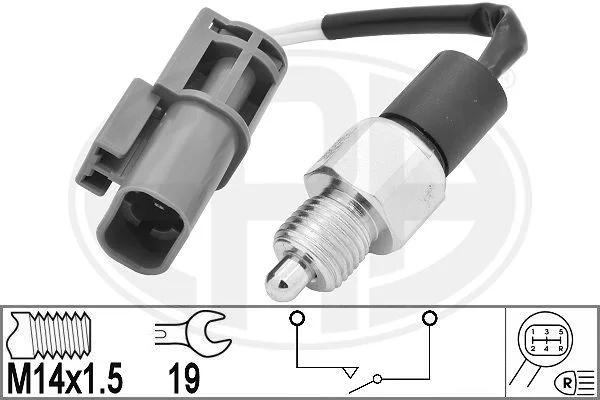 Interruptor, luz de marcha-atrás ERA 330942